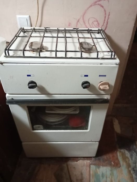 Иккиталик духобкалик газ плита