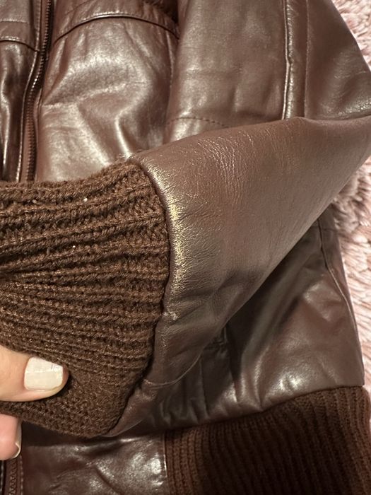 Яке от естествена кожа