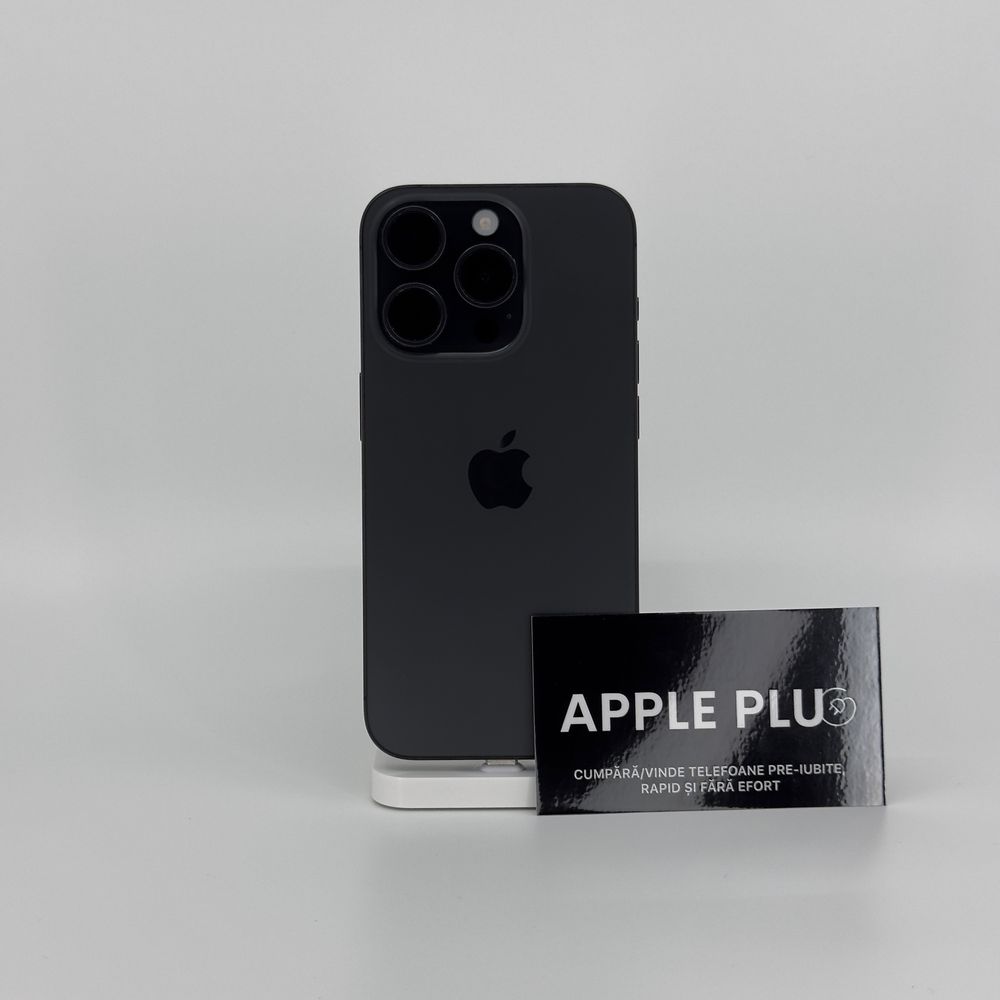 iPhone 15 Pro 256Gb 100% + 24 Luni Garanție / Apple Plug