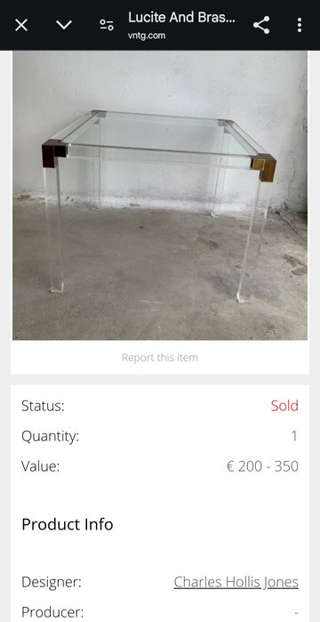 Masa/Masuta de cafea mid century. 60's-70's.