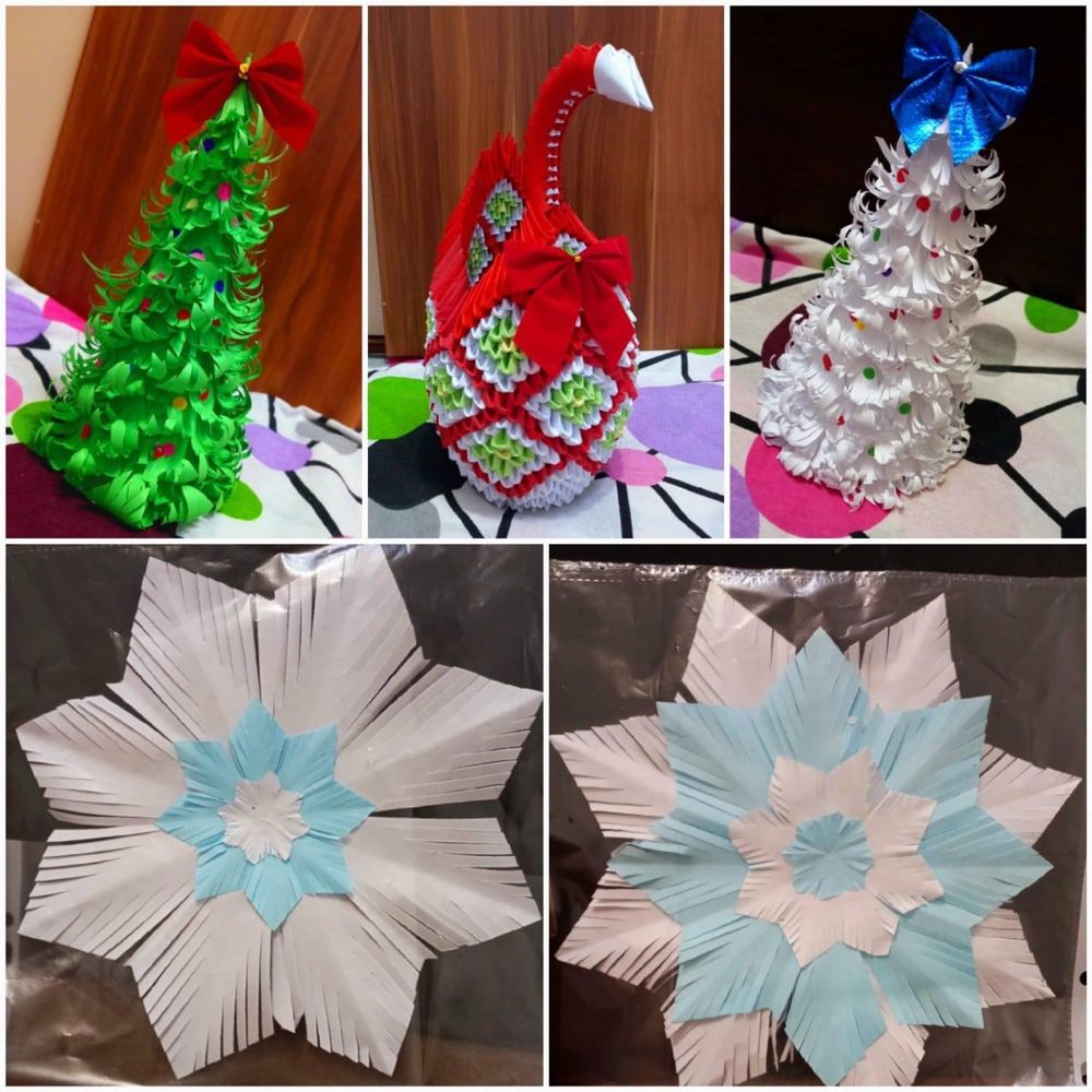 Lebede origami facute numai pe comanda!