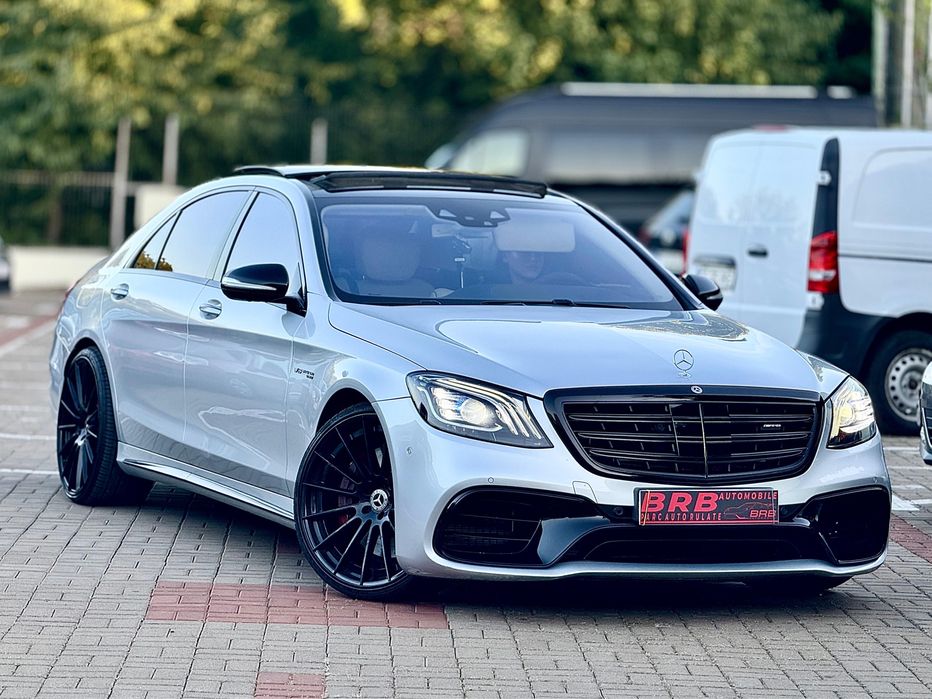 • Mercedes Benz S63 Amg 612 cp / 4 matic + / 5 butoane / Variante Auto
