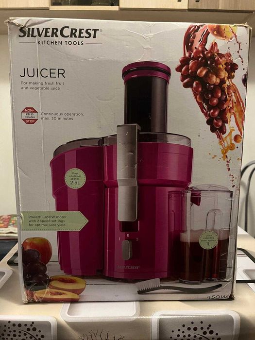 Storcator de fructe -legume SILVERCREST nou