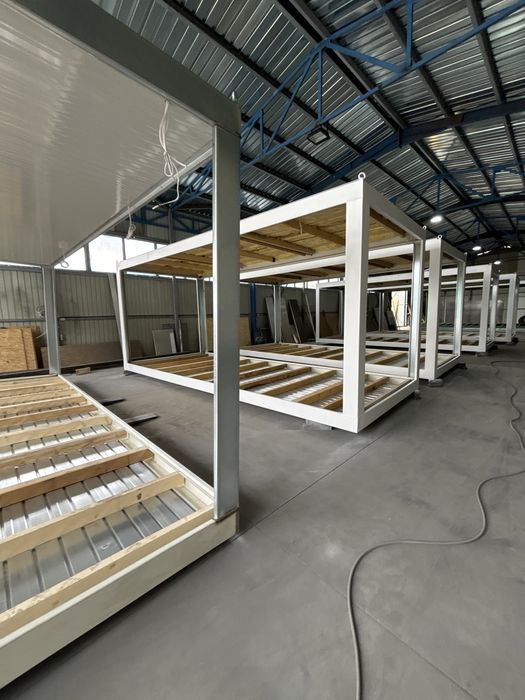 Cadre container modular 2,4m x 6m sau 3m x 6m sau 3m x 9m