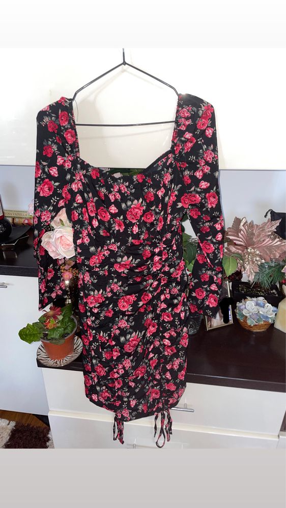 Rochie cu print floral Shein