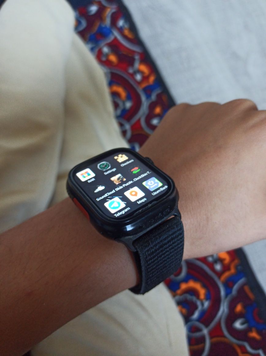Smart watch 4G sim kartali GPS, Play market