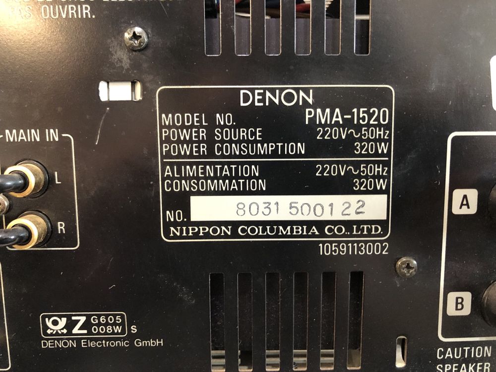 Denon PMA-1520 Dac