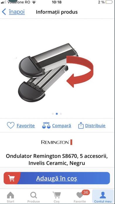 Ondulator multifuncțional Remington