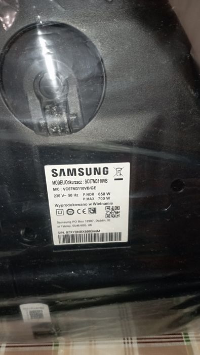 furtun ptr aspirator Samsung