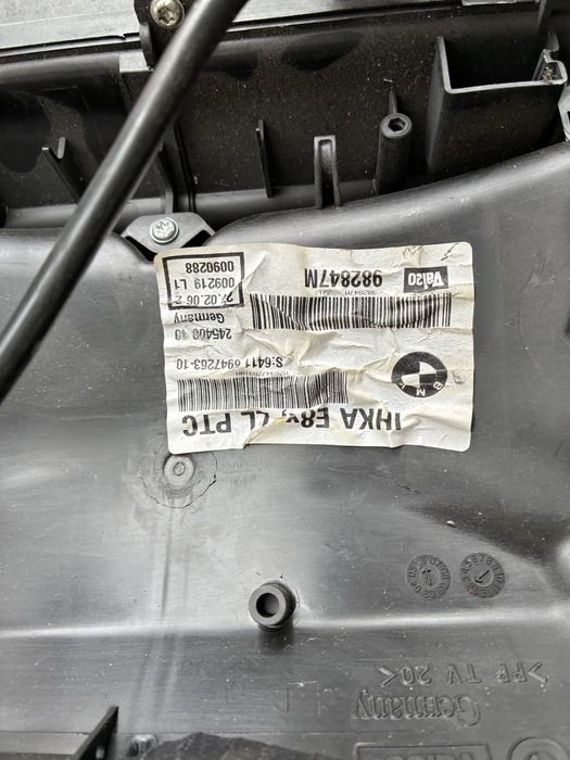 Ansamblu cutie climatizare interioară