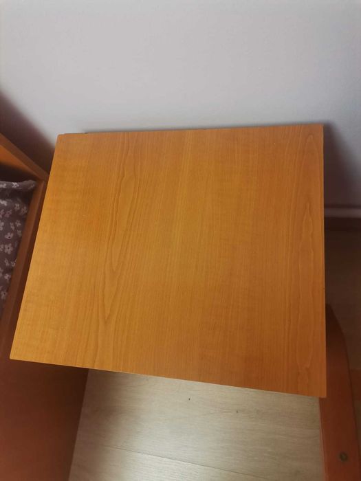 Pat 160x200 fara saltea și 2 noptiere