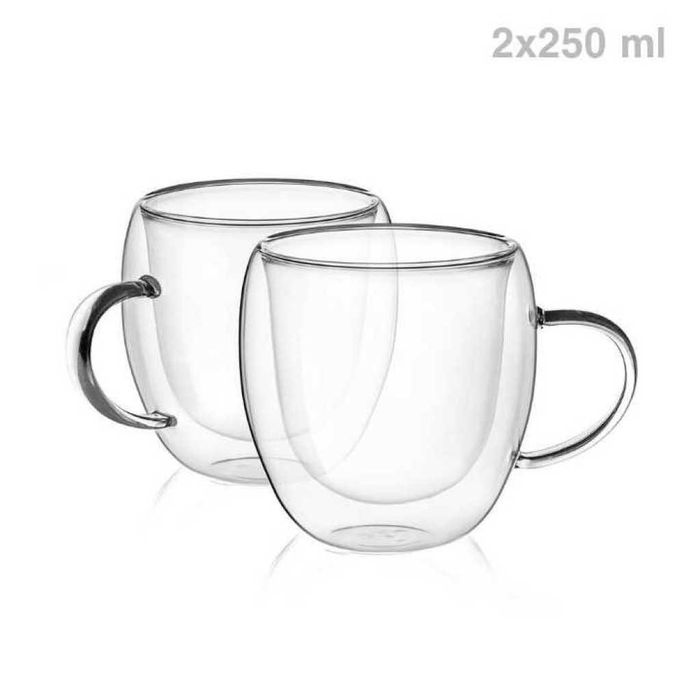 Чаша за чай и кафе 250ml, 2 броя