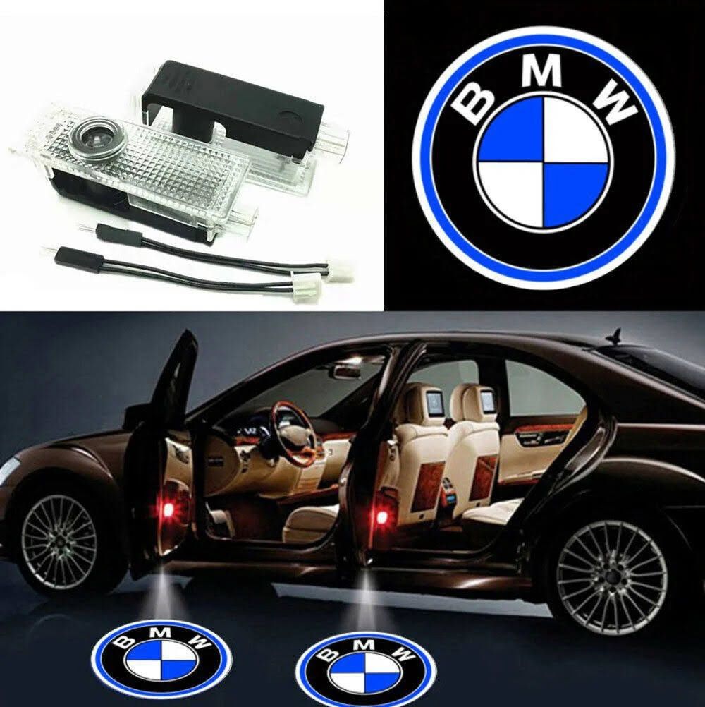 Set lampi led holograme logo portiere BMW seria 1/3/5/7 X1 X3 X5 X6
