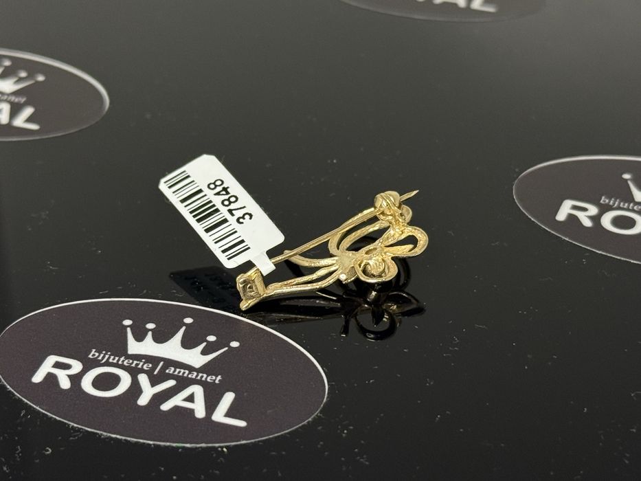 Bijuteria ROYAL : Brosa AUR 14K / 3.56 GR