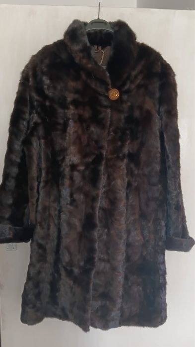 Норковая шуба в хорошем состоянии