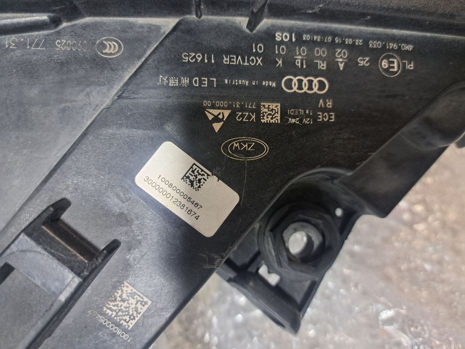 Ляв фар audi Q7 fulled