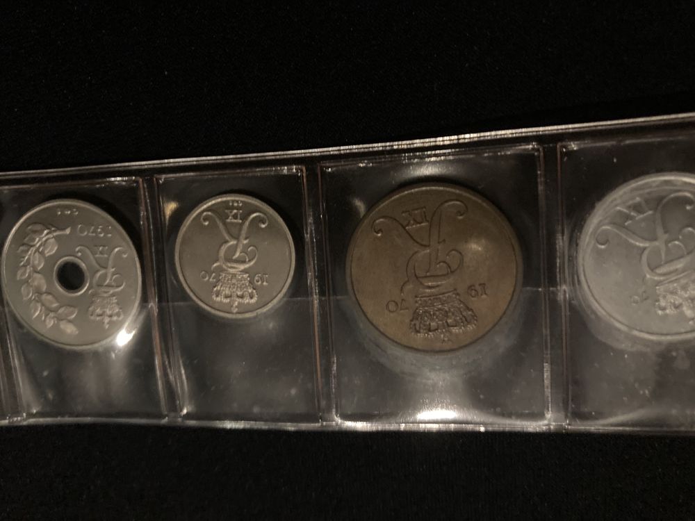 Lot colectie monezi Kroner 1970