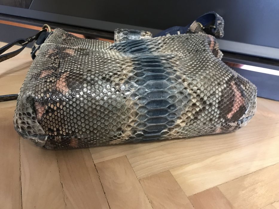 GHIBLI Revolution Genuine Python, 100% Питон чанта