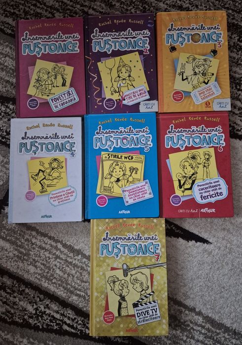 Carti fete "Însemnările unei puștoaice "