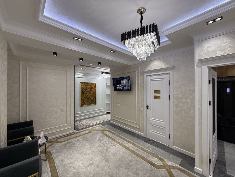 Юнусабад 2-й квартал Новостройка 4 комнатная 3 этаж, 111м2. Авторская