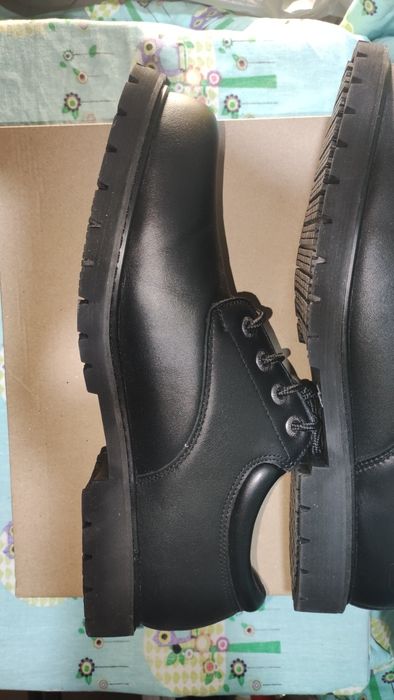 Здрави и удобни мъжки половинки от естествена кожа Skechers №46