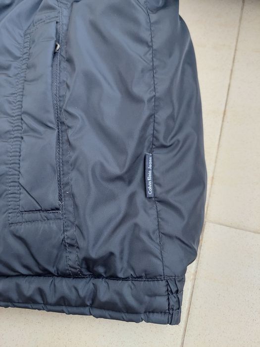 Calvin Klein Jeans-100% Оригинално пухено яке,Перфекнто- размер L(XL)