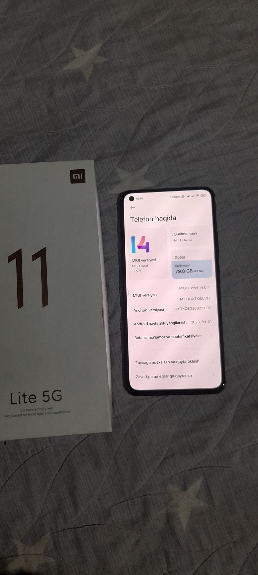 Mi not 11 lite 5G