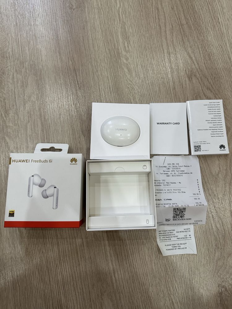 Слушалки Huawei FreeBuds 6i