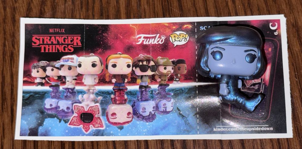 Фигурка Funko Pop из Stranger Things (Kinder Surprise, коллекция)