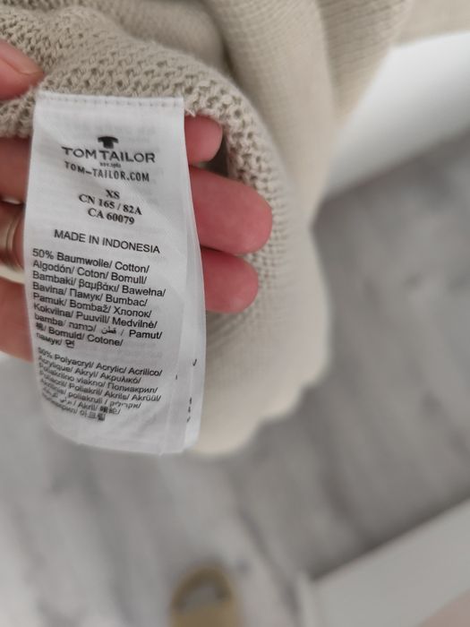 Cardigan bej, Tom Tailor Xs