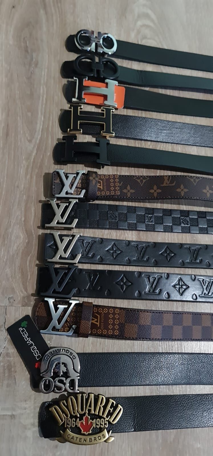 Curea din piele eco Louis Vuitton ferragamo Dsquared2