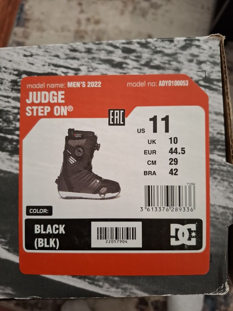 Ghete Boots Snowboard DC Judge Step On - BOA
