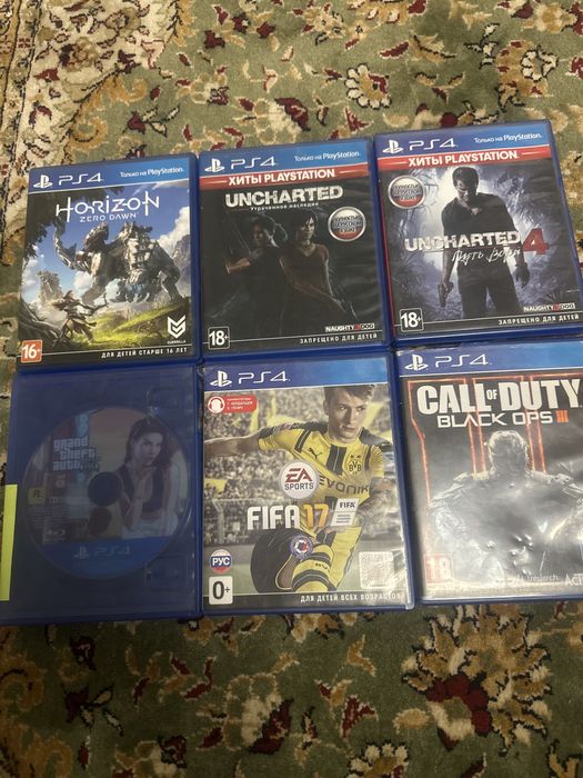 Продам игры ps 4