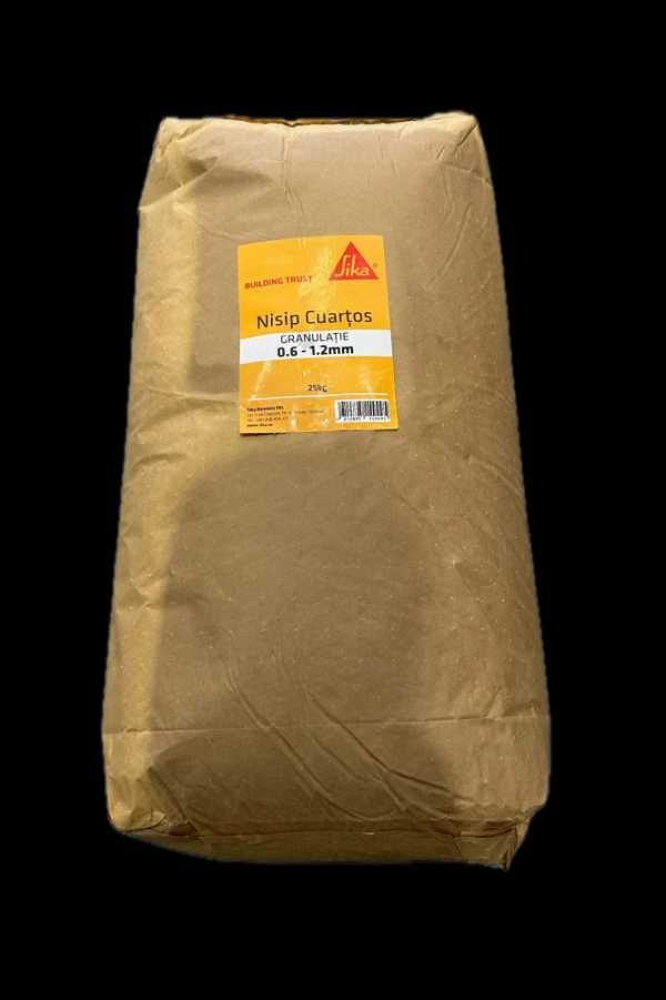 Nisip de quartz granulatie 0,6-1,2 mm