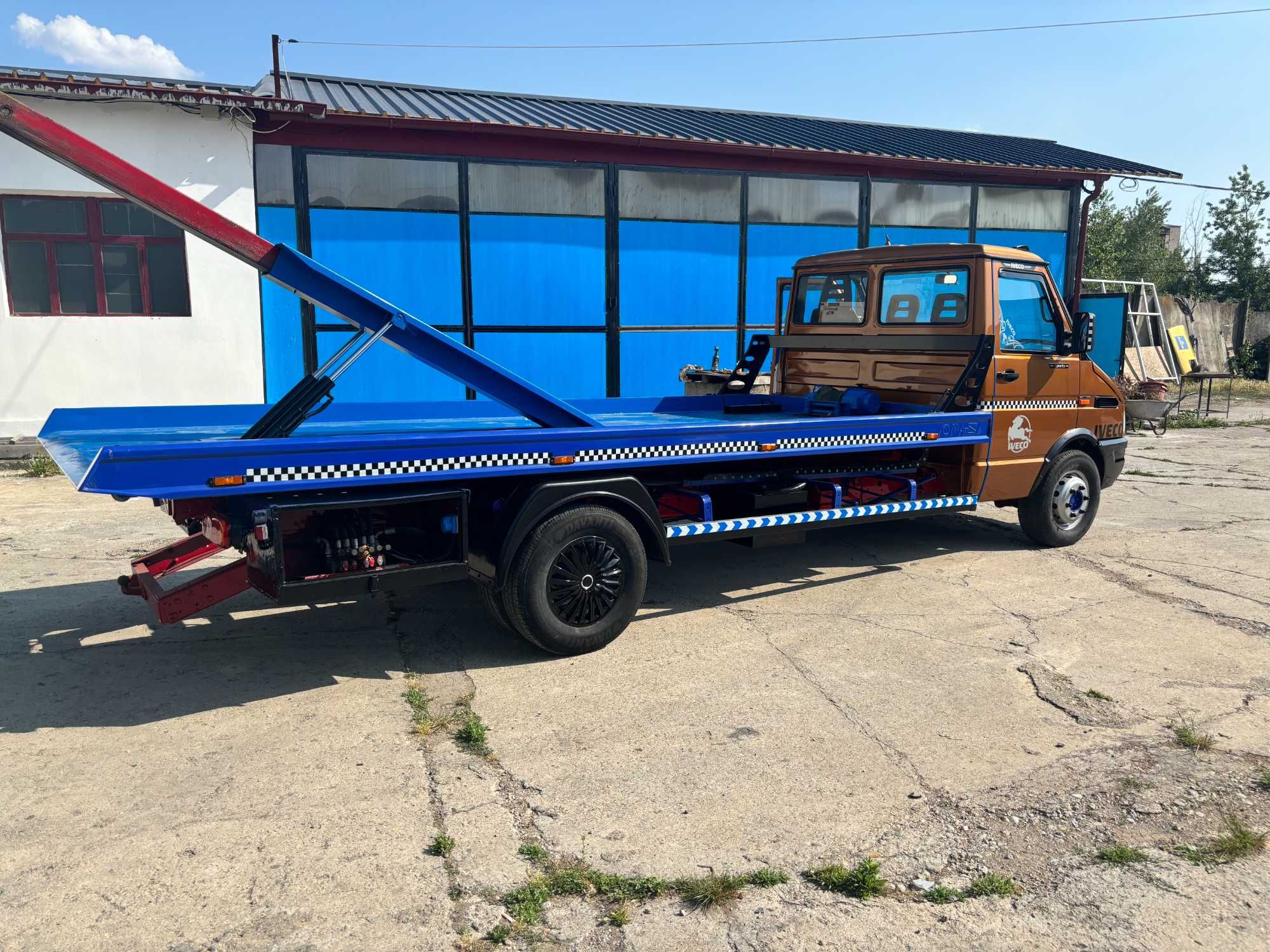iveco 59,12 platou hidraulic