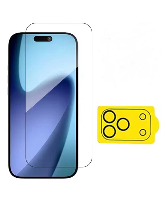 Pack 2 in 1 Folie Sticla Camera +Folie Sticla Iphone 17 17 PRO MAX AIR