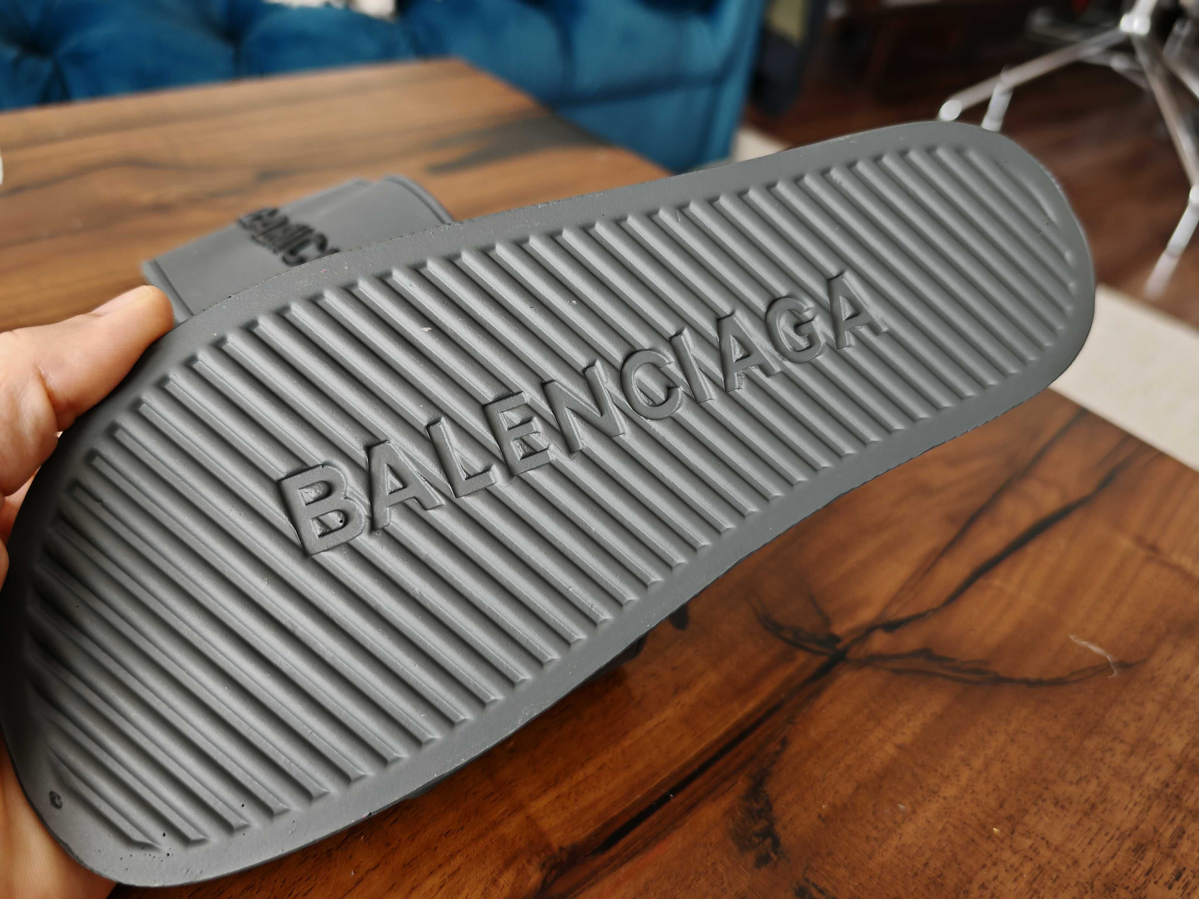Slapi barbatesti noi, Balenciaga marimea 41