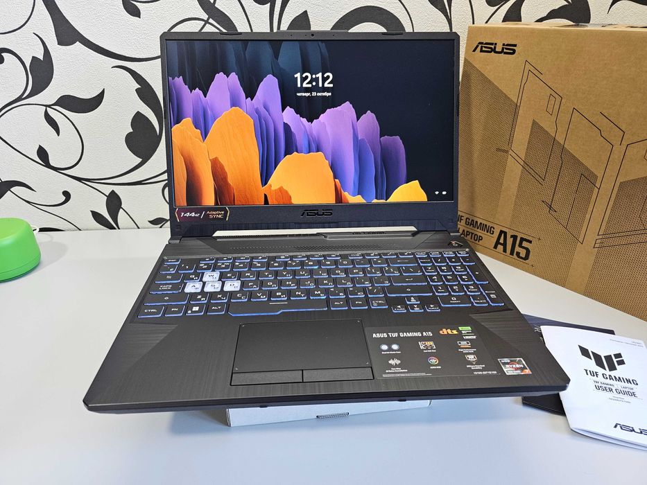 ПРОДАМ Asus TUF A15 Gaming Ноутбук Ryzen™7-7435HS/8GB/512SSD/RTX2050.
