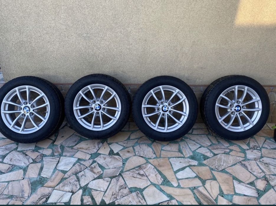 Jante BMW 16’’ F20/F30/F10 etc. cu Anvelope NOI Vara Dunlop 205/55/16
