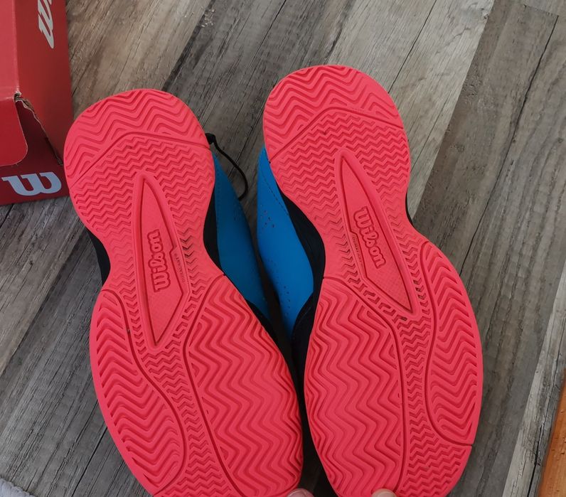 Pantofi tenis camp, marimea 35, Wilson KAOS JUNIOR QL