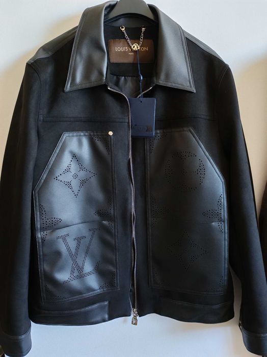 geaca Louis Vuitton, cu eticheta