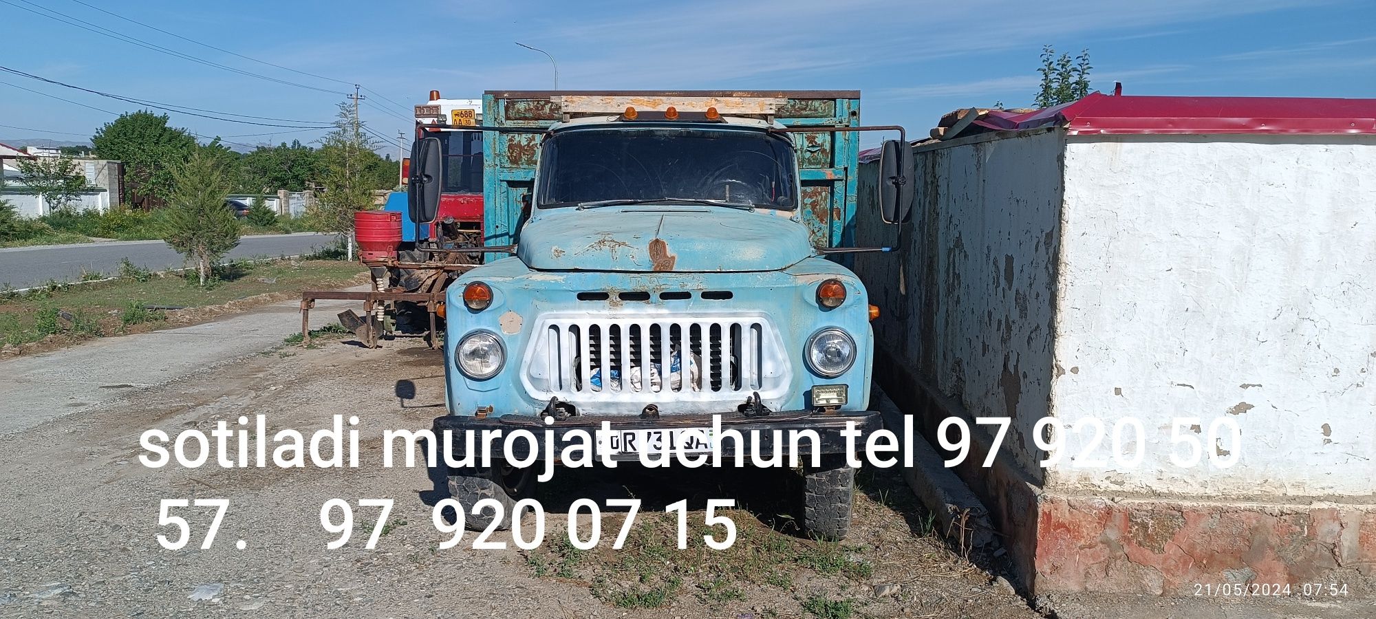 Gaz 53 samosaval yaxshi holatda