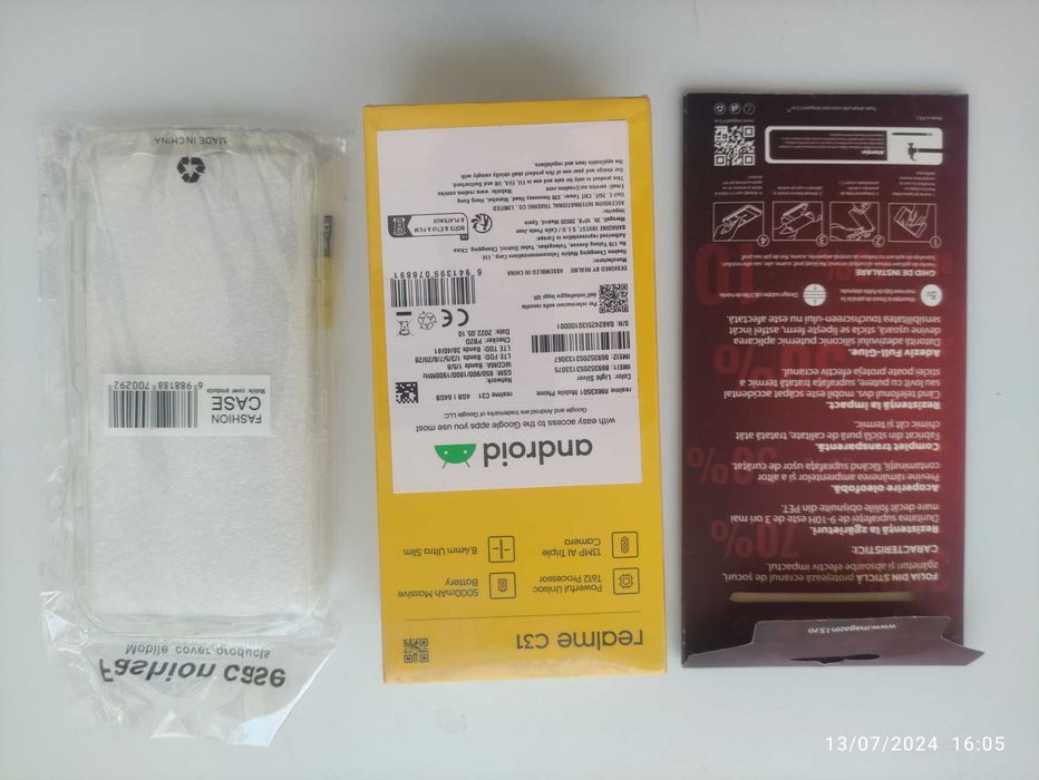 Realme C31, 4GB RAM, 64GB ROM - nou, sigilat