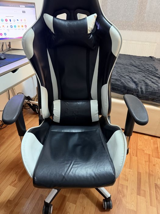 Scaun Gaming Alb