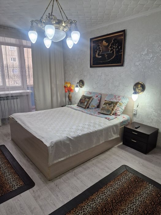 г.Семей.район 1000 мел.Сдам на сутки ,почасовой.Первомайская 24а- Про