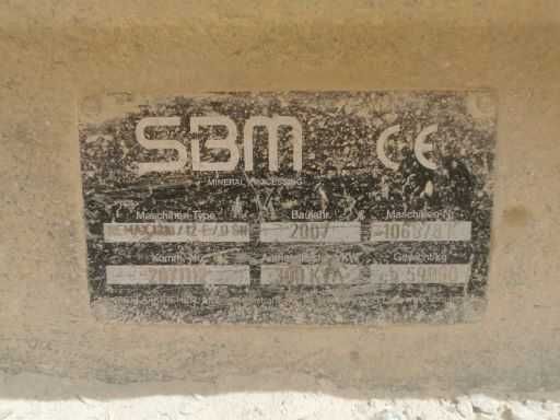 Concasor mobil cu impact