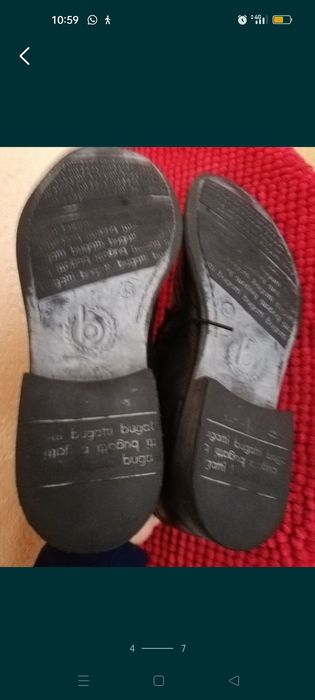 Pantofi Bugatti nr 43 bărbați piele