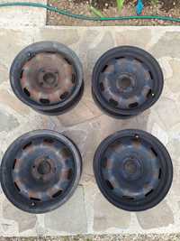 Jante tabla / otel 4x108 15 Peuheot/Citroen/Ford valve noi+prezoane