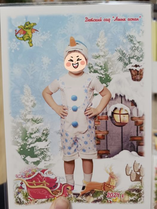 Костюм снеговика