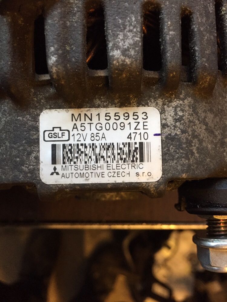 Alternator smart forfour 1.1 benzina,1.3 benzina